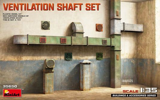 MiniArt 35650 1:35 Ventilation Shaft Set