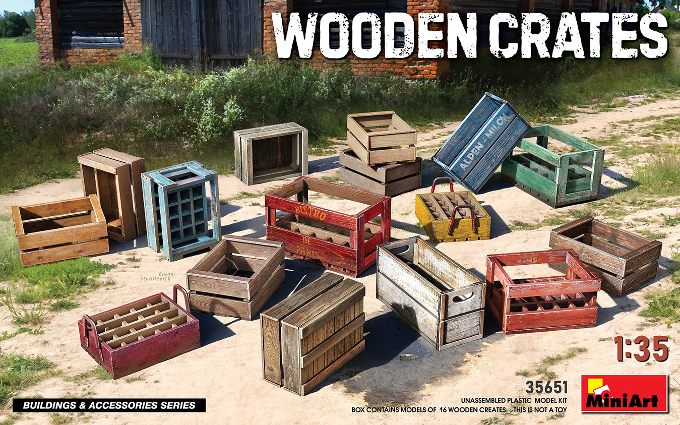 MiniArt 35651 1:35 Wooden Crates