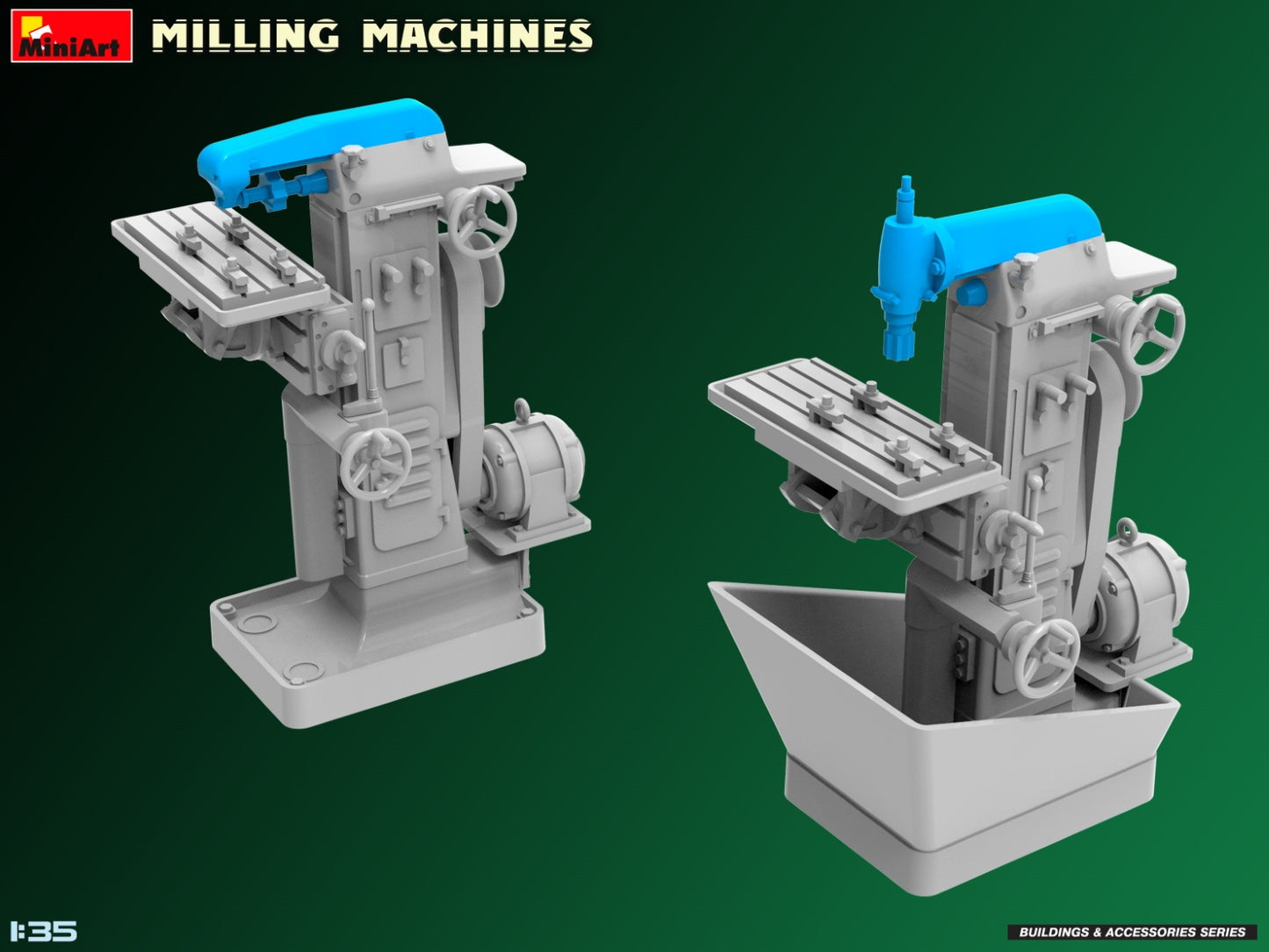 MiniArt 35663 1:35 Milling Machines