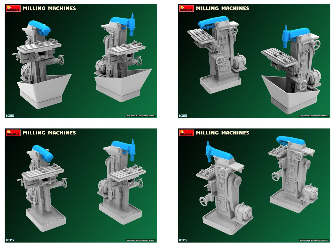 MiniArt 35663 1:35 Milling Machines