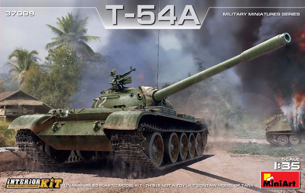 Mini Art 37009 1:35 Soviet T-54A with Interior