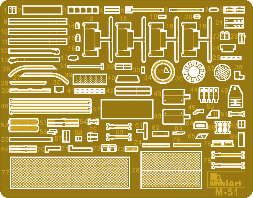 Mini Art 37010 1:35 Tiran 4 Early Type with Interior