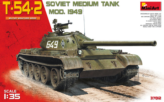 MiniArt 37012 1:35 T-54-2 Soviet Medium tank mod.1949