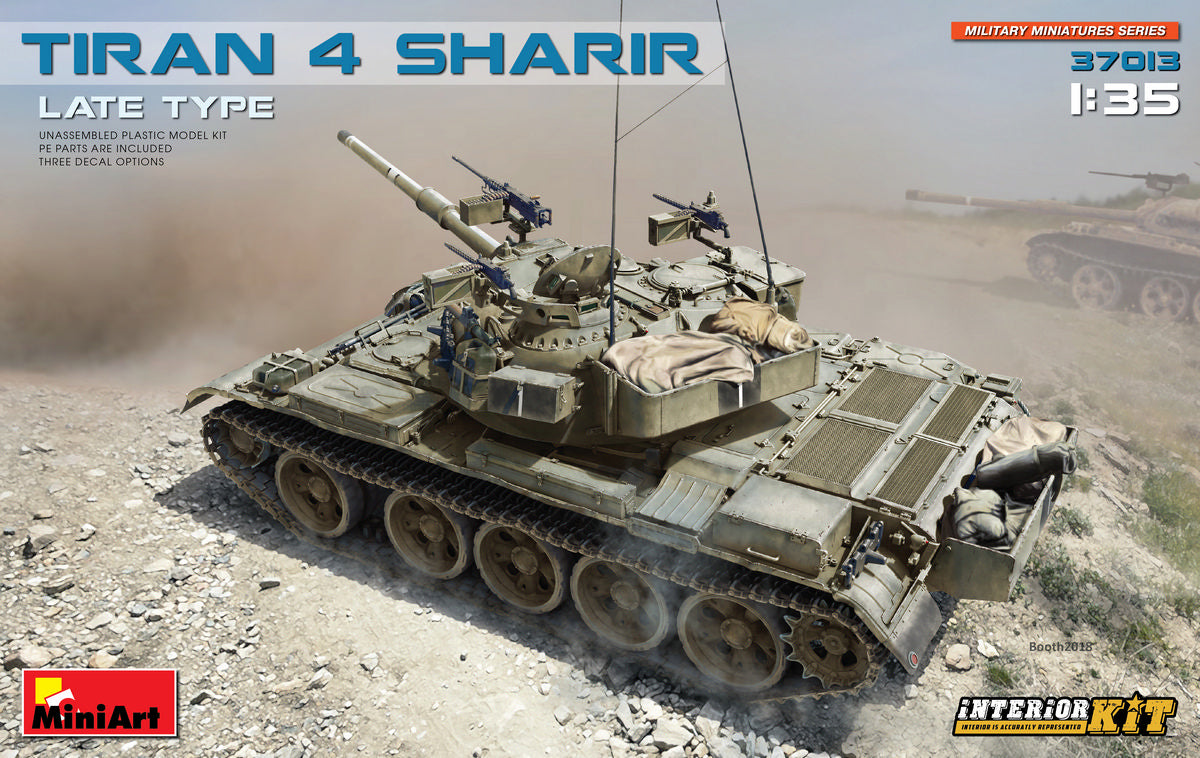 Mini Art 37013 1:35 Tiran 4 Sharir Late Type with Interior