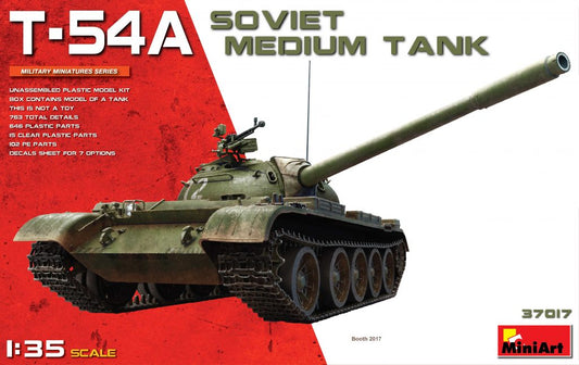 MiniArt 37017 1:35 T-54A Soviet medium tank