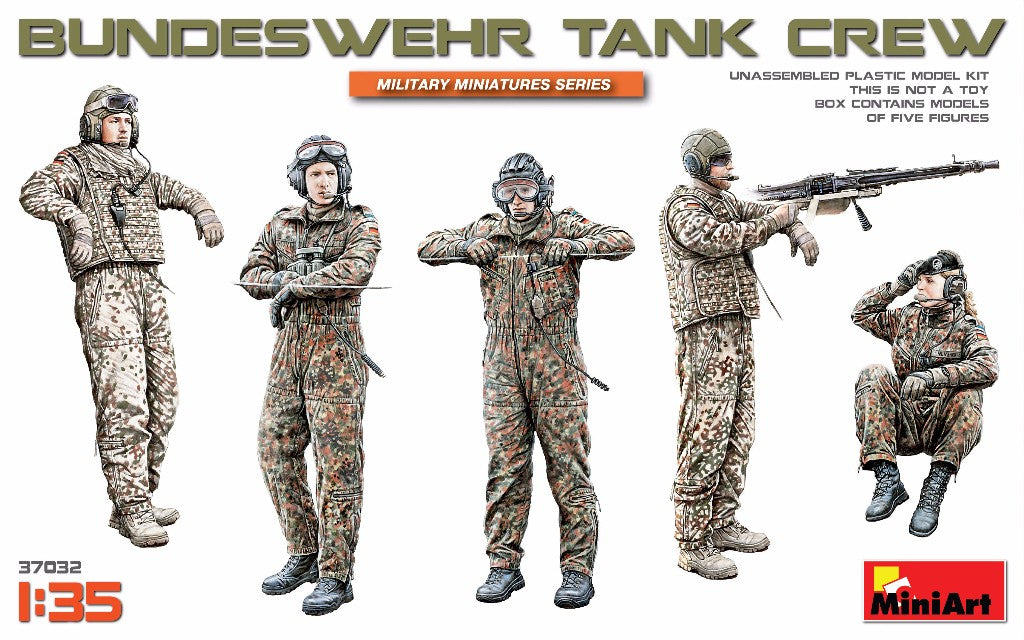 MiniArt 37032 1:35 Bundeswehr Tank Crew