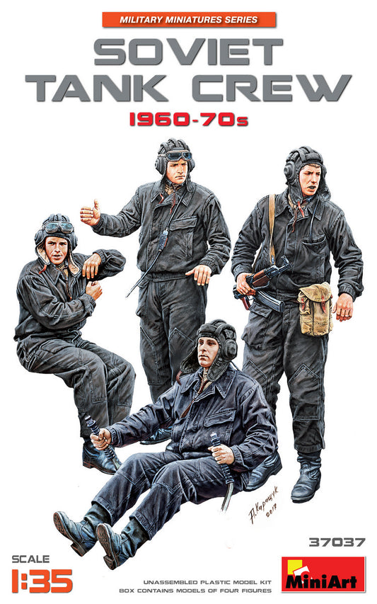 MiniArt 37037 1:35 Soviet Tank Crew 1960-70's