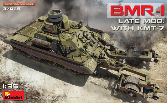 Mini Art 37039 1:35 Soviet BMR-1 Late Mod. with KMT-7