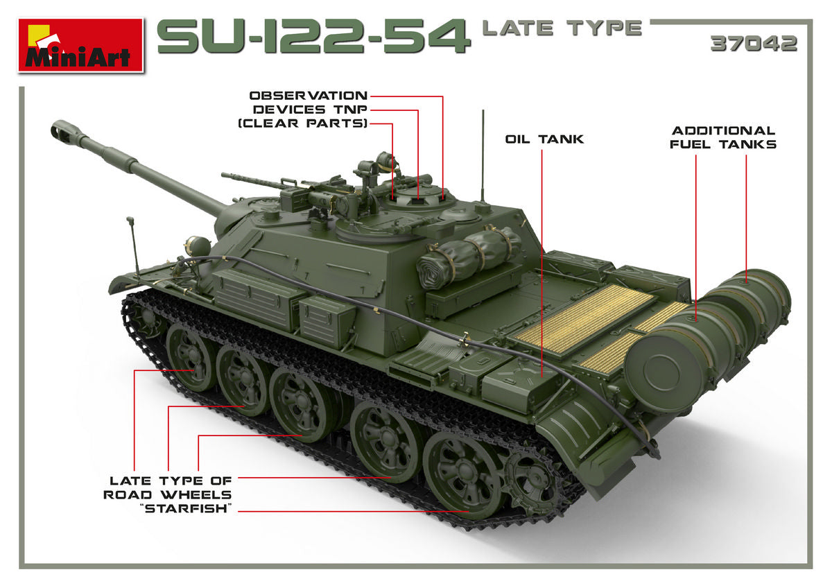 MiniArt 37042 1:35 SU-122-54 Late Type