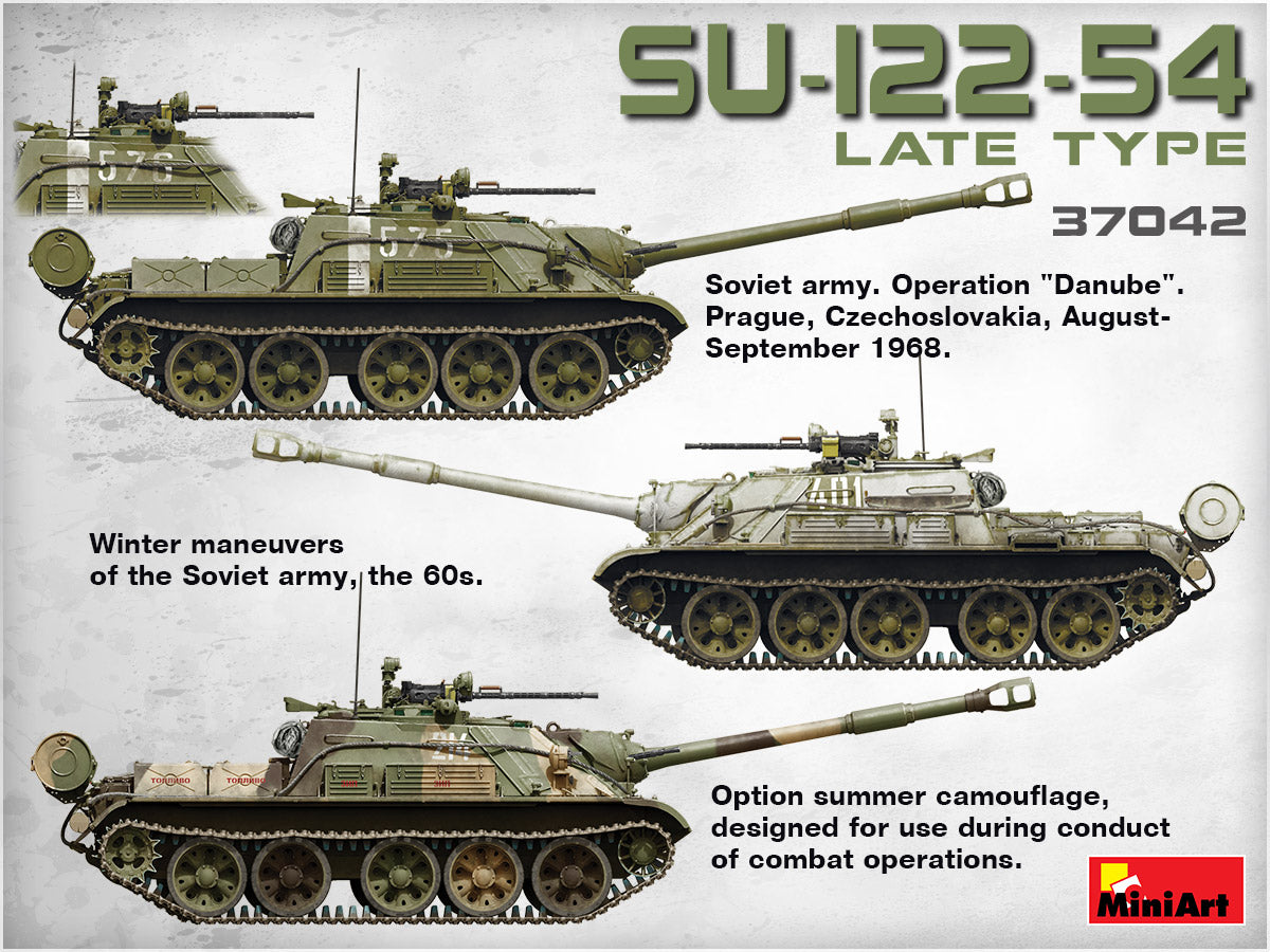 MiniArt 37042 1:35 SU-122-54 Late Type