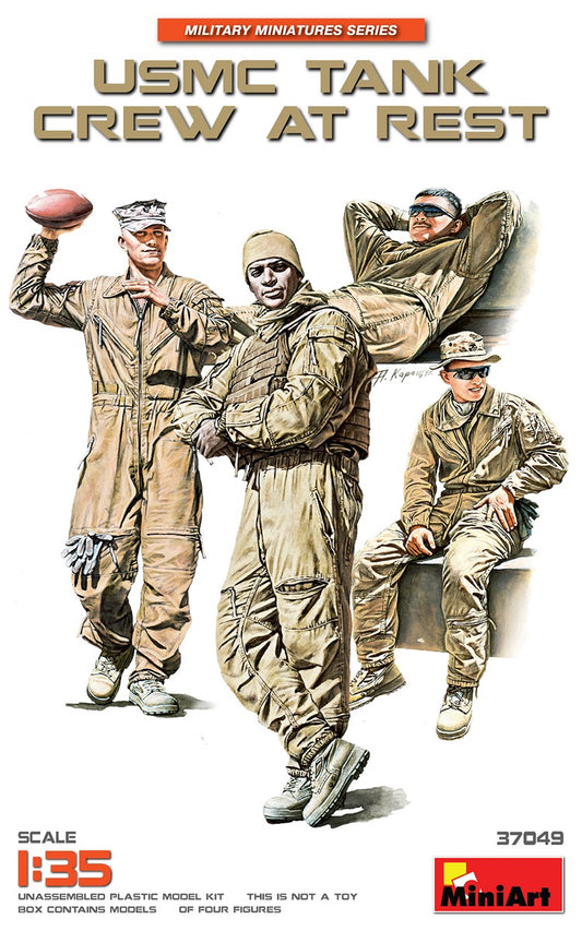 Mini Art 37049 1:35 USMC Tank Crew at Rest