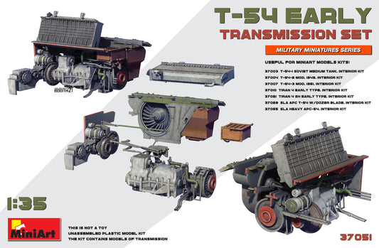 Mini Art 37051 1:35 Transmission Set for T-54 Early Type