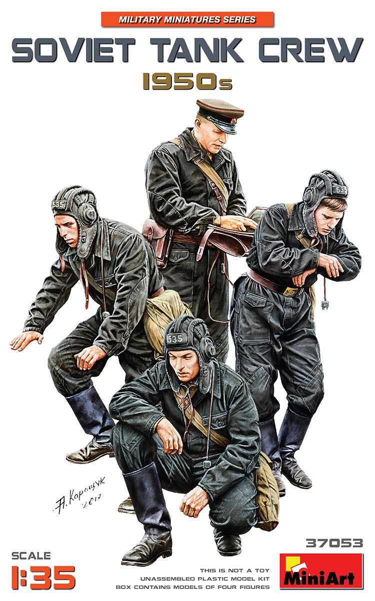 Mini Art 37053 1:35 Soviet Tank Crew 1950s