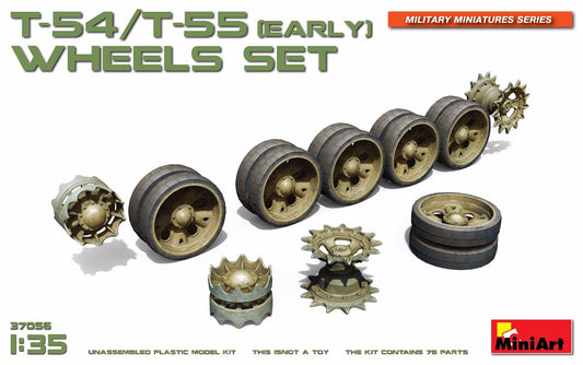 Mini Art 37056 1:35 Soviet T-54/T-55 Early Version Wheels Set