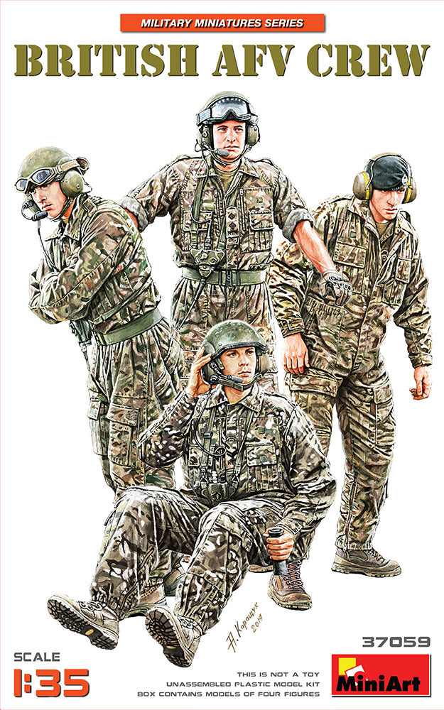 MiniArt 37059 1:35 Modern British AFV Crew