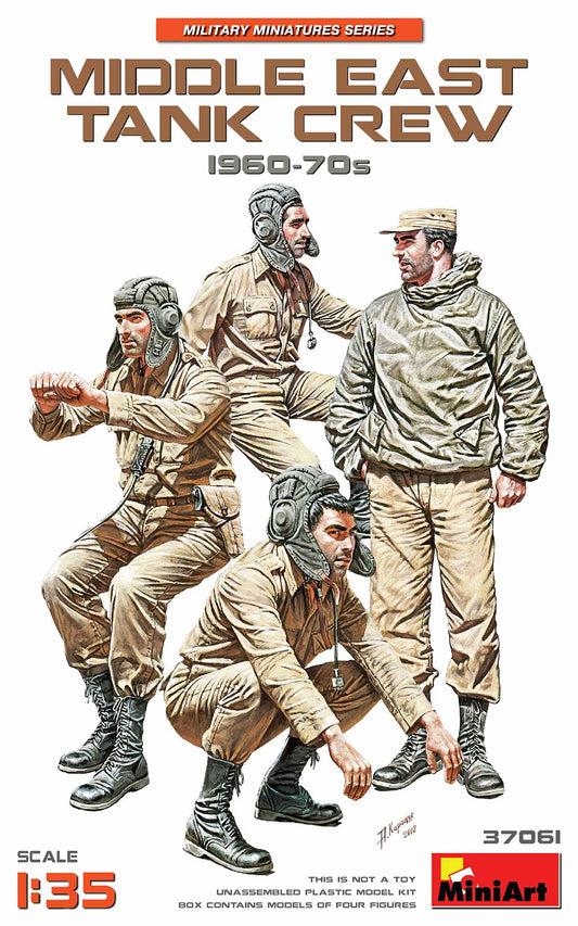 Mini Art 37061 1:35 Middle East Tank Crew 1960-70's