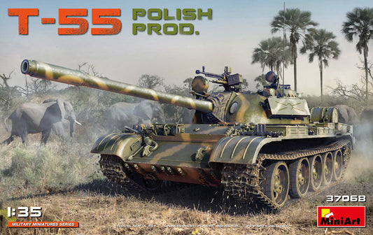 Mini Art 37068 1:35 Soviet T-55 Polish Production