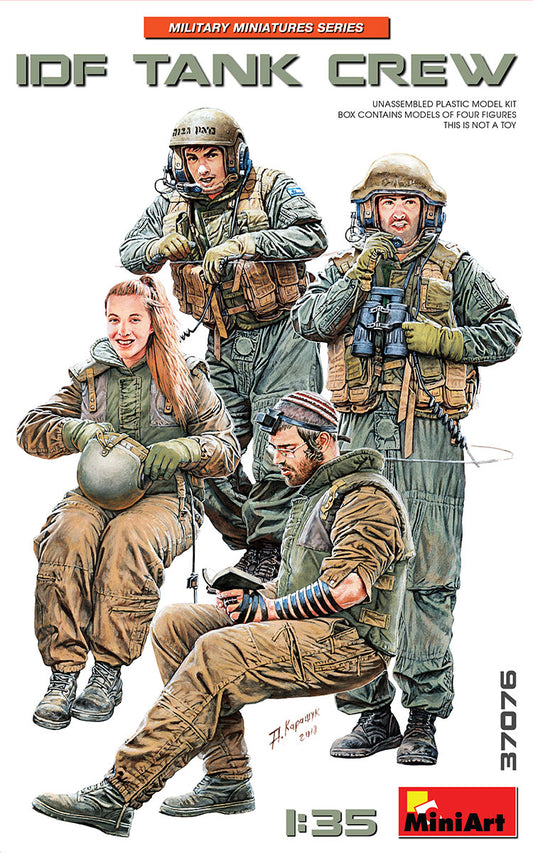 Mini Art 37076 1:35 IDF Tank Crew