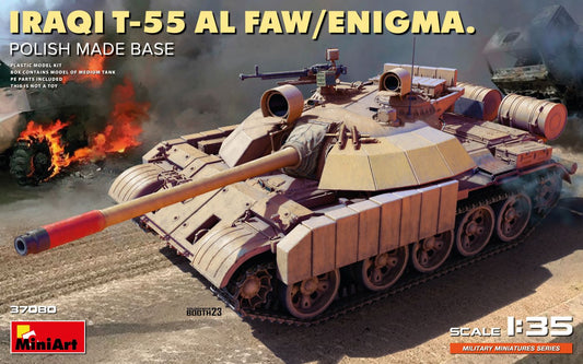 MiniArt 37080 1:35 Iraqi T-55 Al Faw/Enigma. Polish Made Base