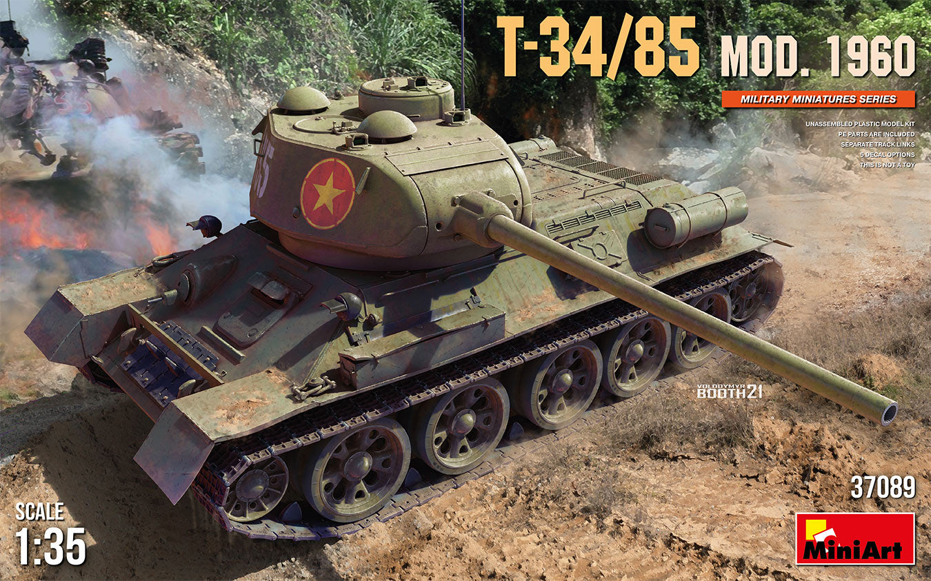 Mini Art 37089 1:35 T-34/85 Mod. 1960