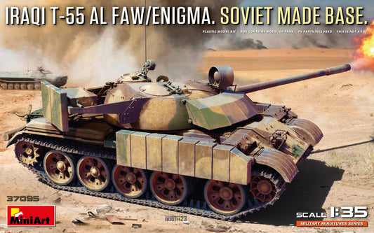 MiniArt 37095 1:35 Iraqi T-55 AL Few/Enigma. Soviet Made Base