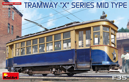 Mini Art 38026 1:35 Tramway "X" Series Mid Type