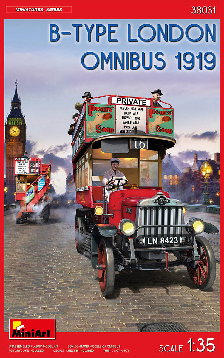 Mini Art 38031 1:35  B-Type London Omnibus 1919