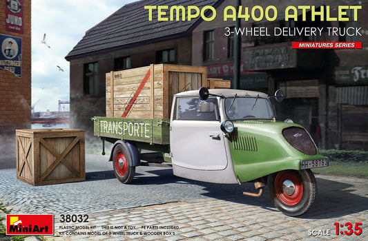 Mini Art 38032 1:35 Tempo A400 Athlet 3-Wheel Delivery Truck