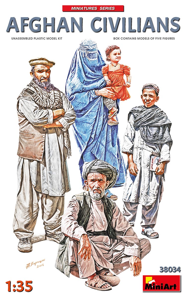 Mini Art 38034 1:35 Afghan Civilians