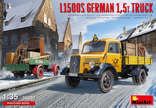 Mini Art 38051 1:35 L1500S German 1,5t Truck