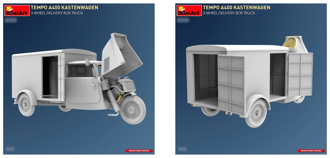 MiniArt 38053 1:35 Tempo A400 Kastenwagen