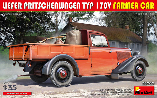 Mini Art 38060 1:35 Liefer Pritschenwagen Typ 170V Farmer Car