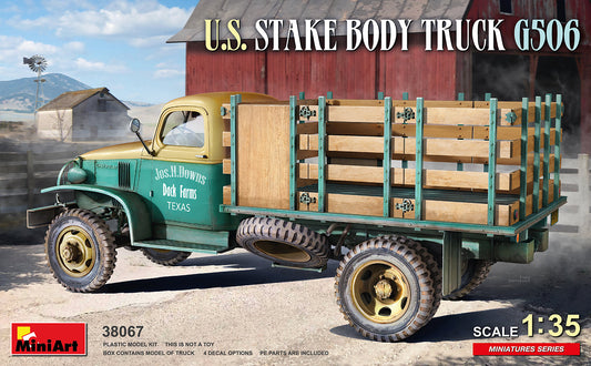 Mini Art 38067 1:35 U.S. Stake Body Truck G506