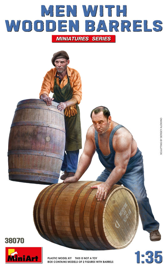 MiniArt 38070 1:35 Men With Wooden Barrels