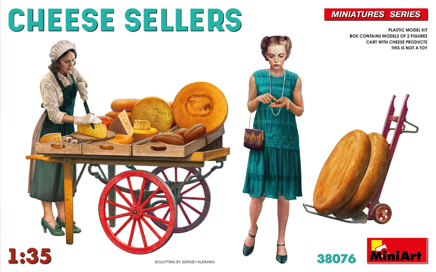 MiniArt 38076 1:35 Cheese Sellers