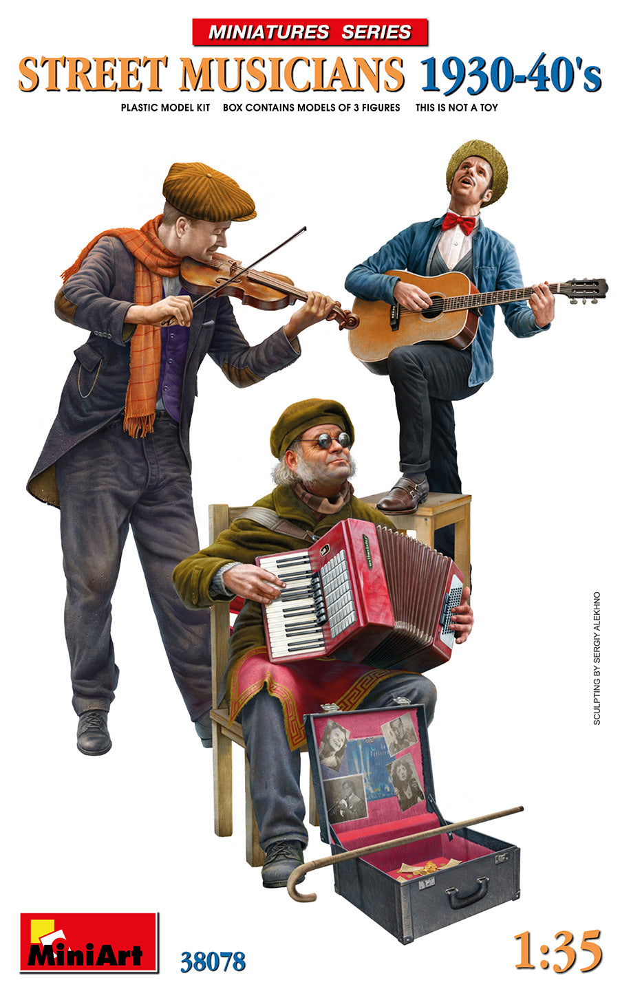 MiniArt 38078 1:35 Street Musicians 1930s-40s