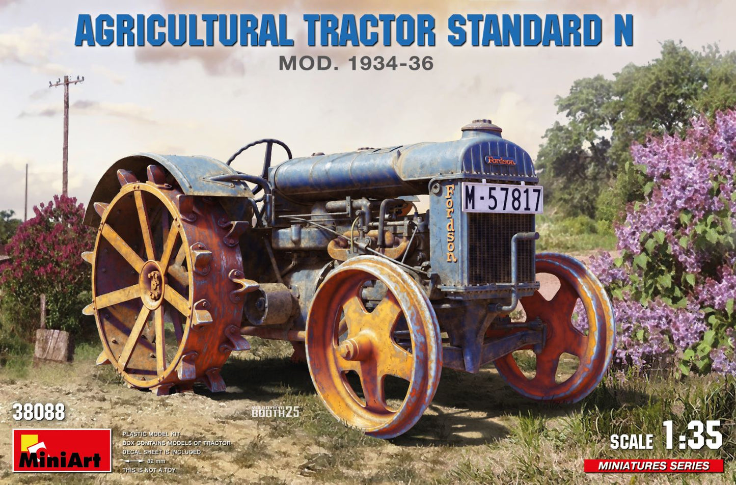 MiniArt 38088 1:35 Agricultural Tractor Standard N Mod. 1934-1936