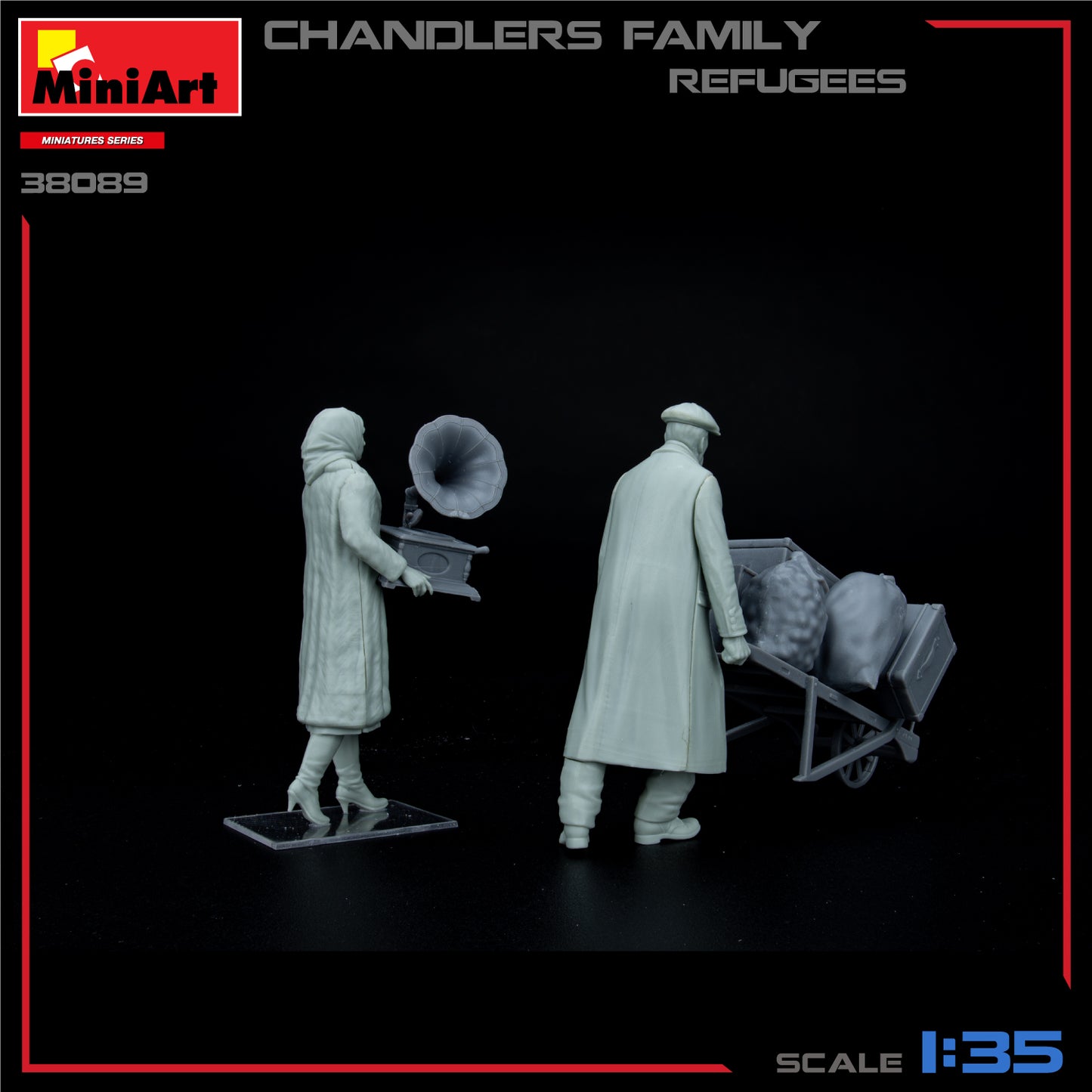 MiniArt 38089 1:35 Refugees Chandlers Family