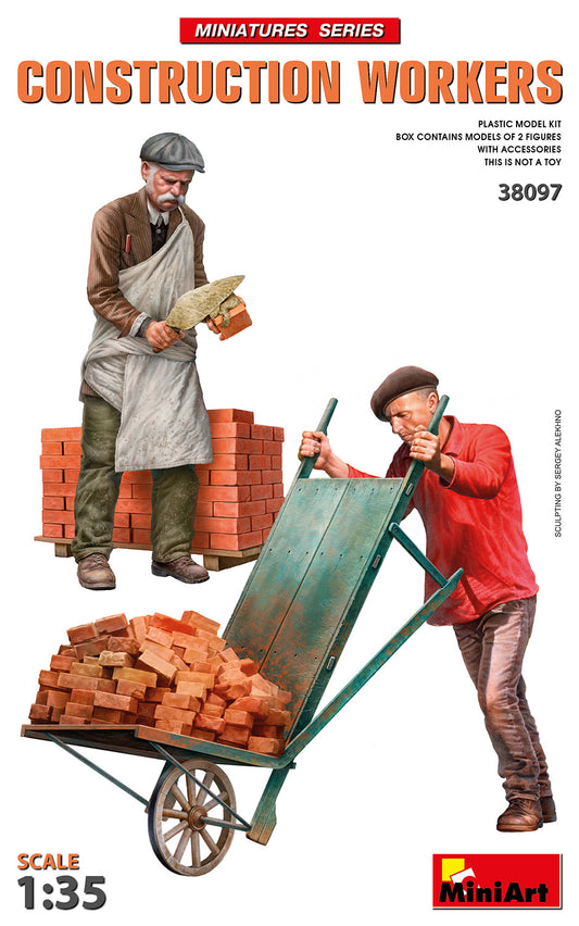 MiniArt 38097 1:35 Construction Workers