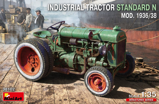 MiniArt 38102 1:35 Industrial Tractor Standard N Mod. 1936/38