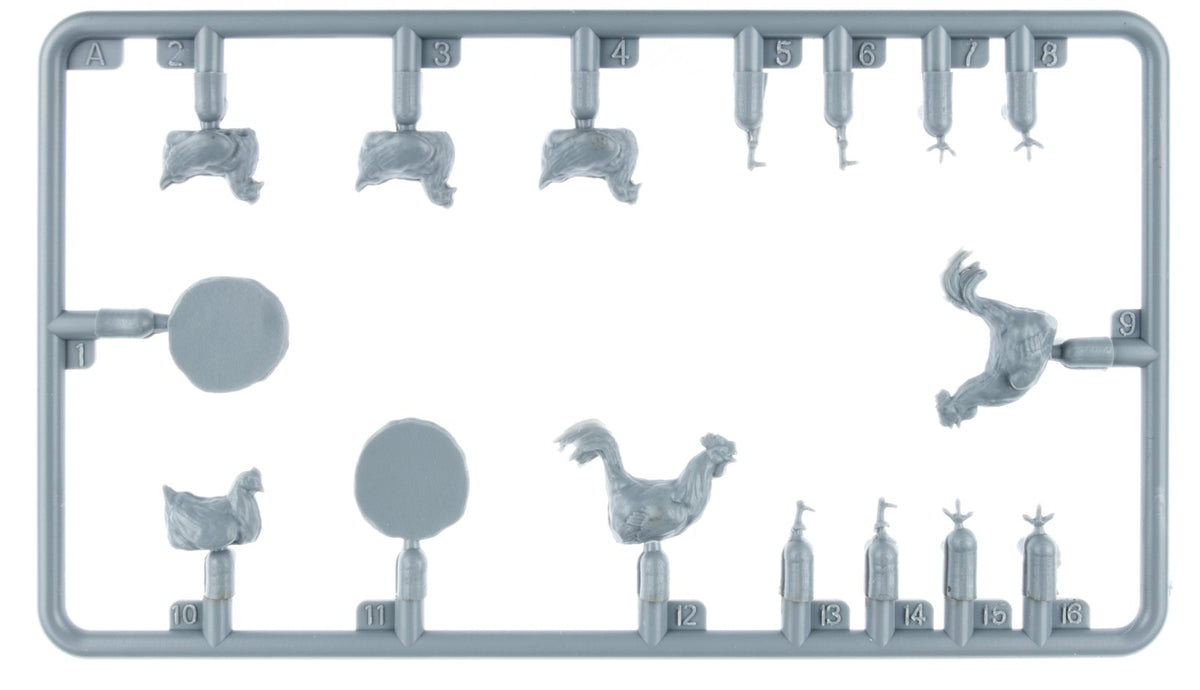 MiniArt 38112 1:35 Chickens