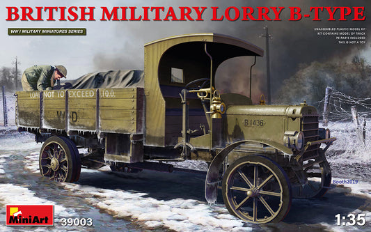 Mini Art 39003 1:35 British Military Lorry B-Type