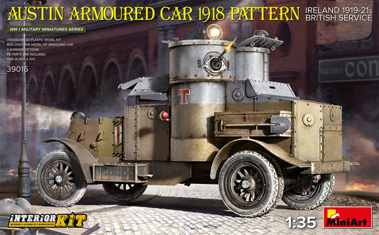 Mini Art 39016 1:35 Austin Armoured Car 1918 Pattern Ireland 1919-21s