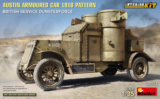 MiniArt 39023 1:35 Austin Armoured Car 1918 Pattern British Service Dunsterforce Interior Kit