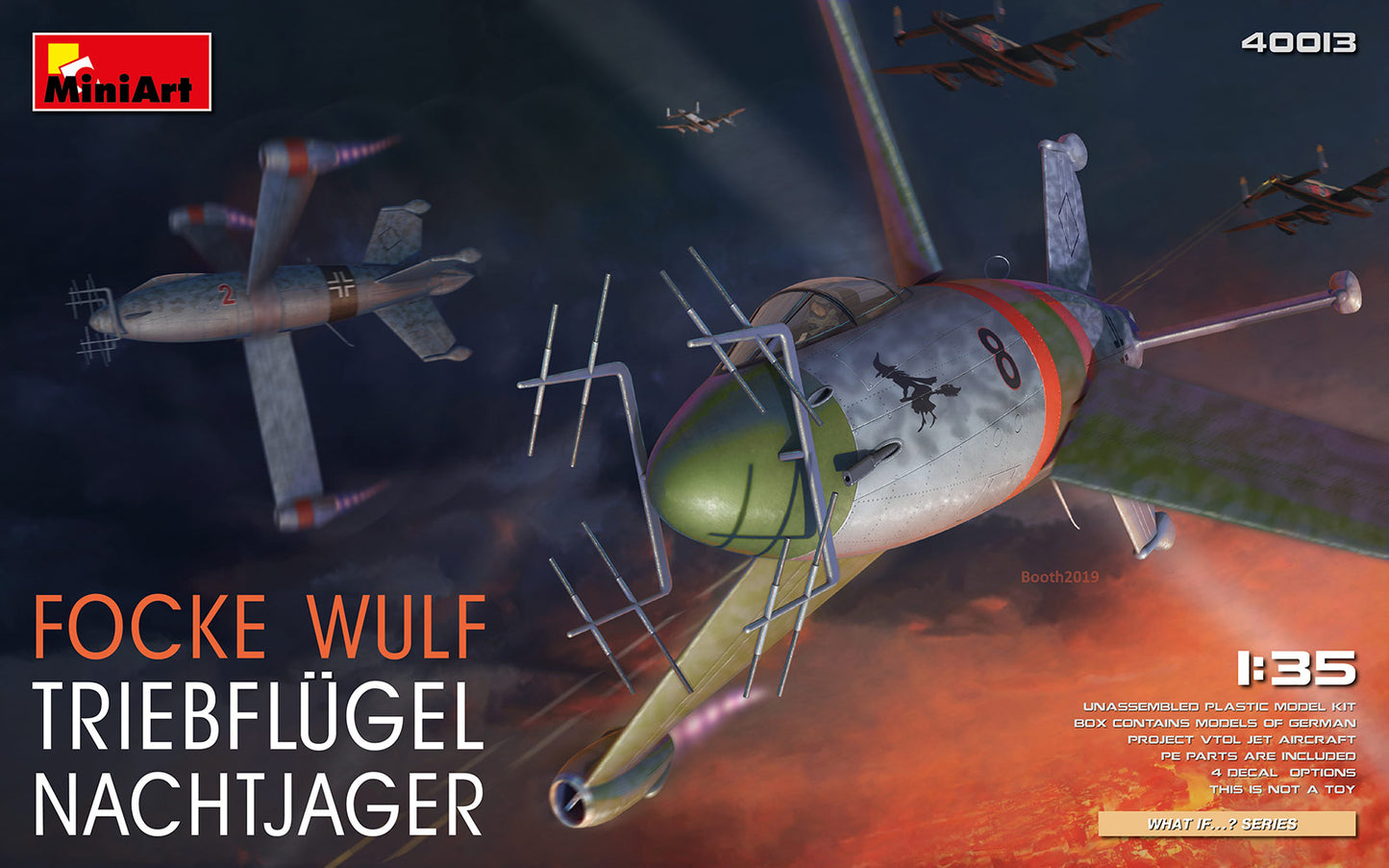 Mini Art 40013 1:35 Focke-Wulf Triebflugel Nachtjager