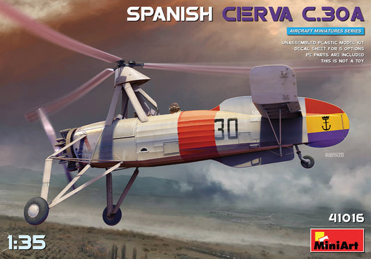 Mini Art 41016 1:35 Spanish Cierva C.30A