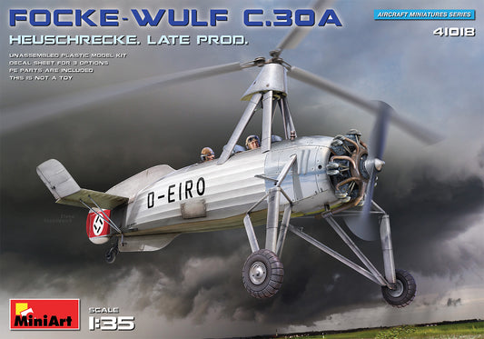 Mini Art 41018 1:35 Focke-Wulf FW C.30A Heuschrecke Late Production