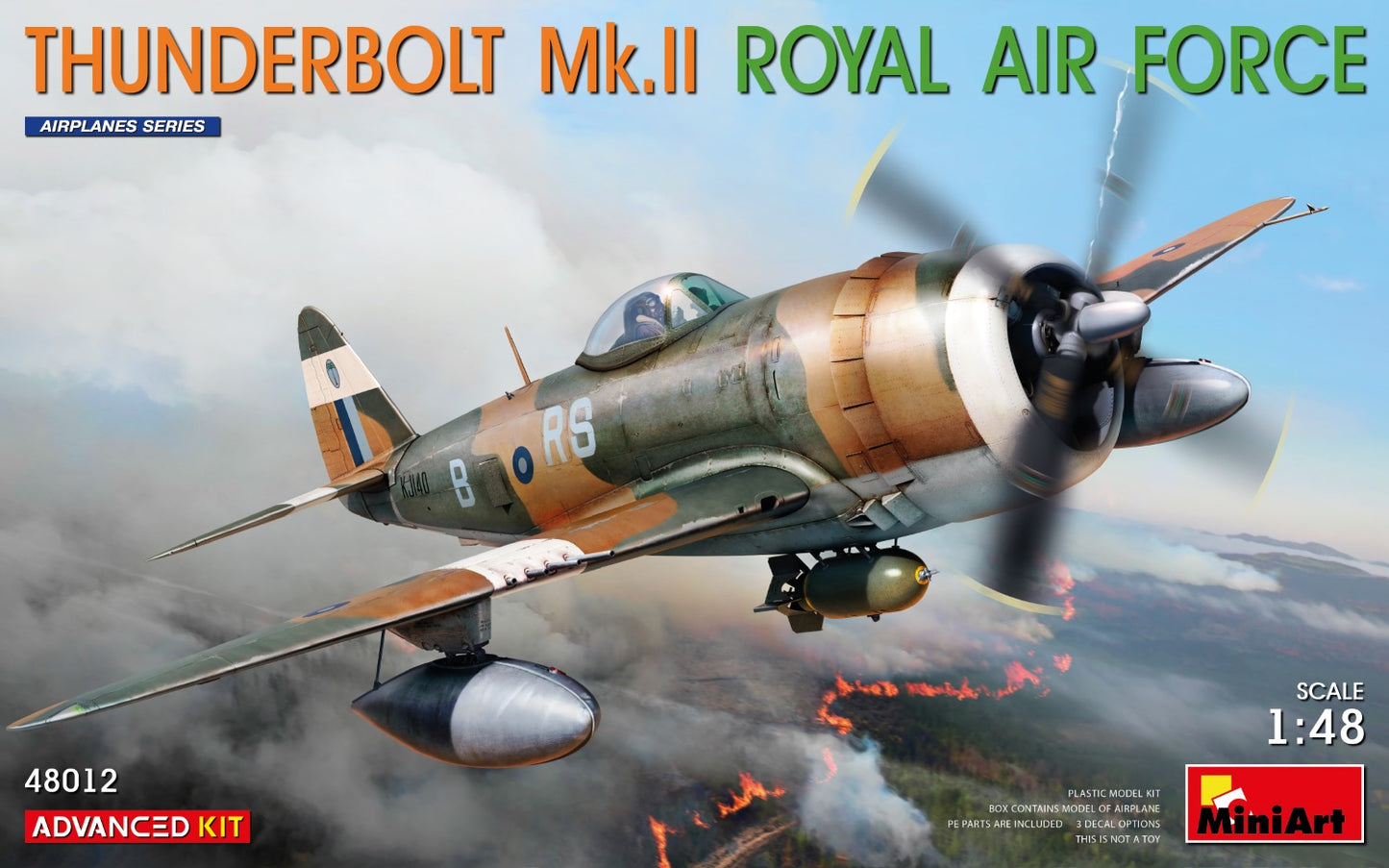 MiniArt 48012 1:48 Thunderbolt Mk.II Royal Air Force