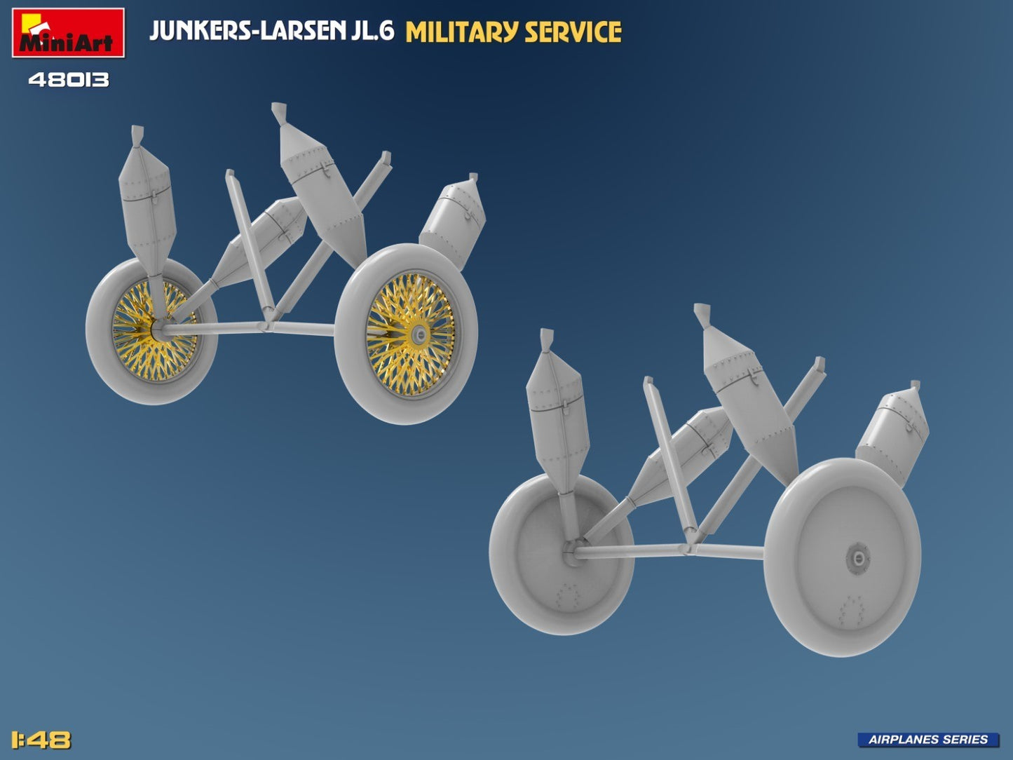 MiniArt 48013 1:48 Junkers-Larsen JL.6 Military Service