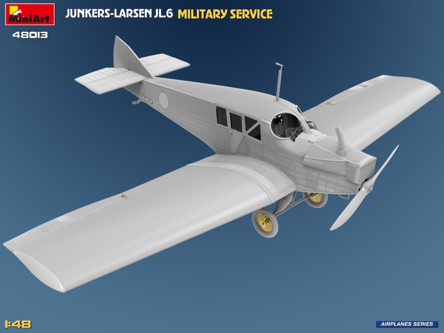 MiniArt 48013 1:48 Junkers-Larsen JL.6 Military Service